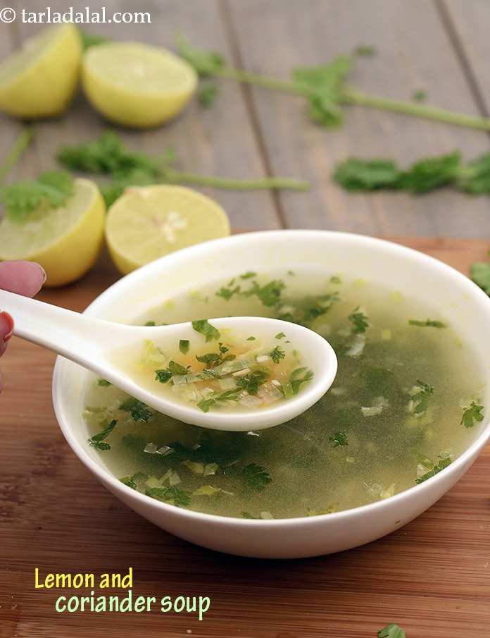 Lemon Coriander Soup